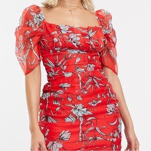 NWT Charlie Holiday beach milkmaid dress